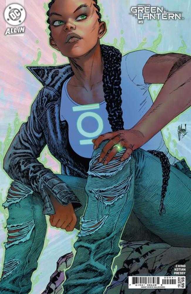 Absolute Green Lantern 9 Cover B Guillem March Card Stock Variant - Walt's Comic Shop