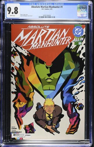 Absolute Martian Manhunter 1 cover A CGC 9.8 - Walt's Comic Shop