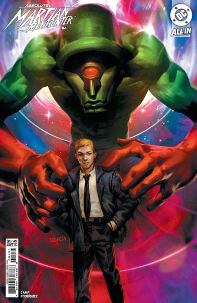 Absolute Martian Manhunter 4 (Of 12) Cover C Derrick Chew Card Stock Variant - Walt's Comic Shop