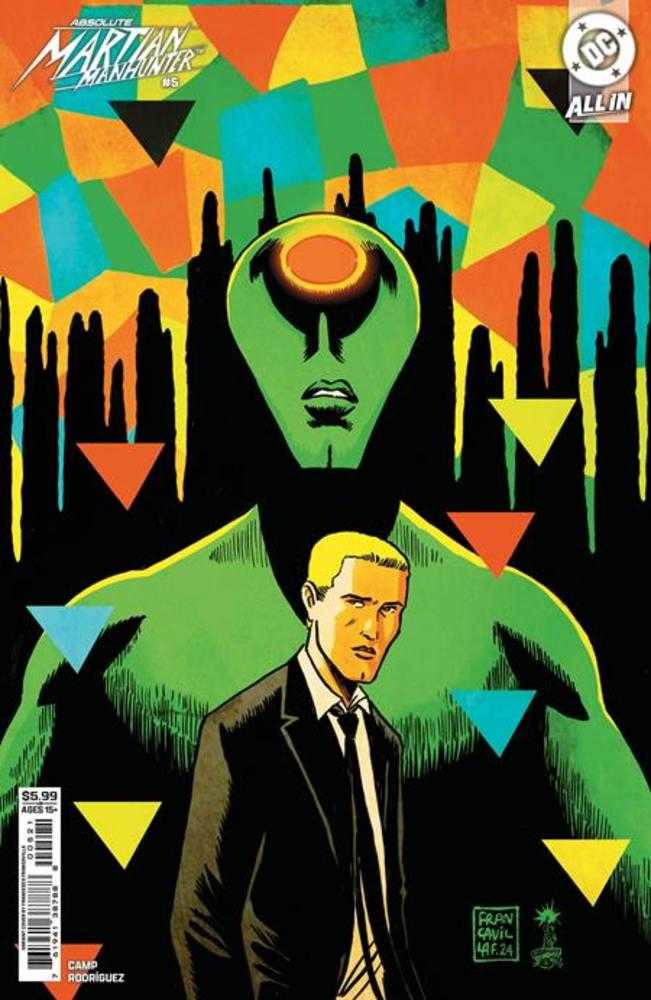 Absolute Martian Manhunter 5 (Of 12) Cover B Francesco Francavilla Card Stock Variant - Walt's Comic Shop