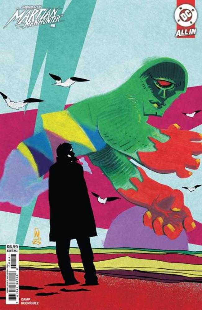 Absolute Martian Manhunter 8 Cover B Werther Dell Edera Card Stock Variant - Walt's Comic Shop