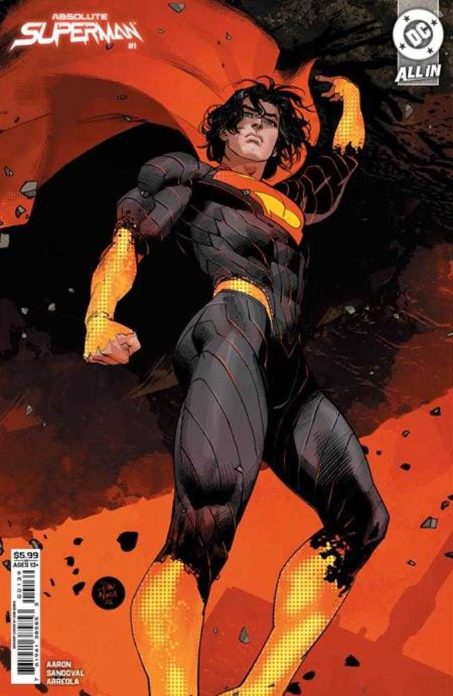 Absolute Superman #1 4th Print Cover B Dan Mora Card Stock Variant - Walt's Comic Shop
