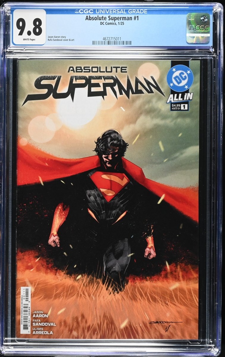 Absolute Superman 1 CGC 9.8 - Walt's Comic Shop