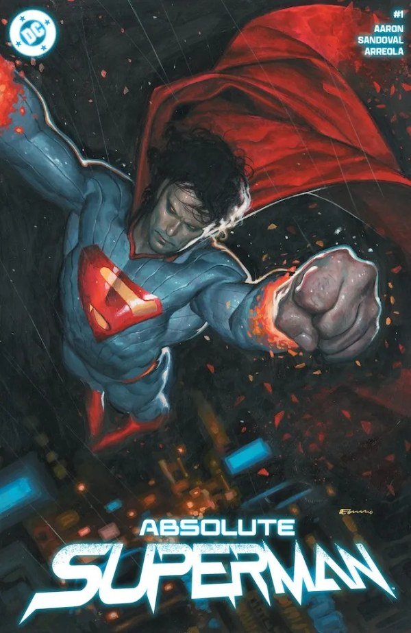 Absolute Superman #1 Diamond UK Fabrizio De Tommaso Variant *Max 2 copies per customer* - Walt's Comic Shop