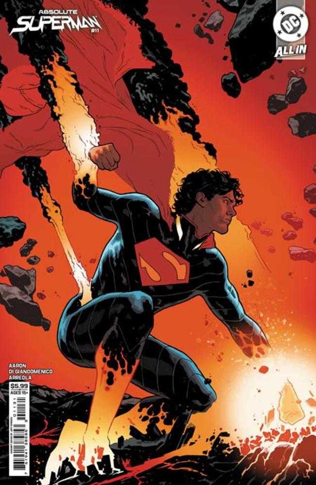 Absolute Superman 11 Cover C Jeff Spokes Card Stock Variant - Walt's Comic Shop