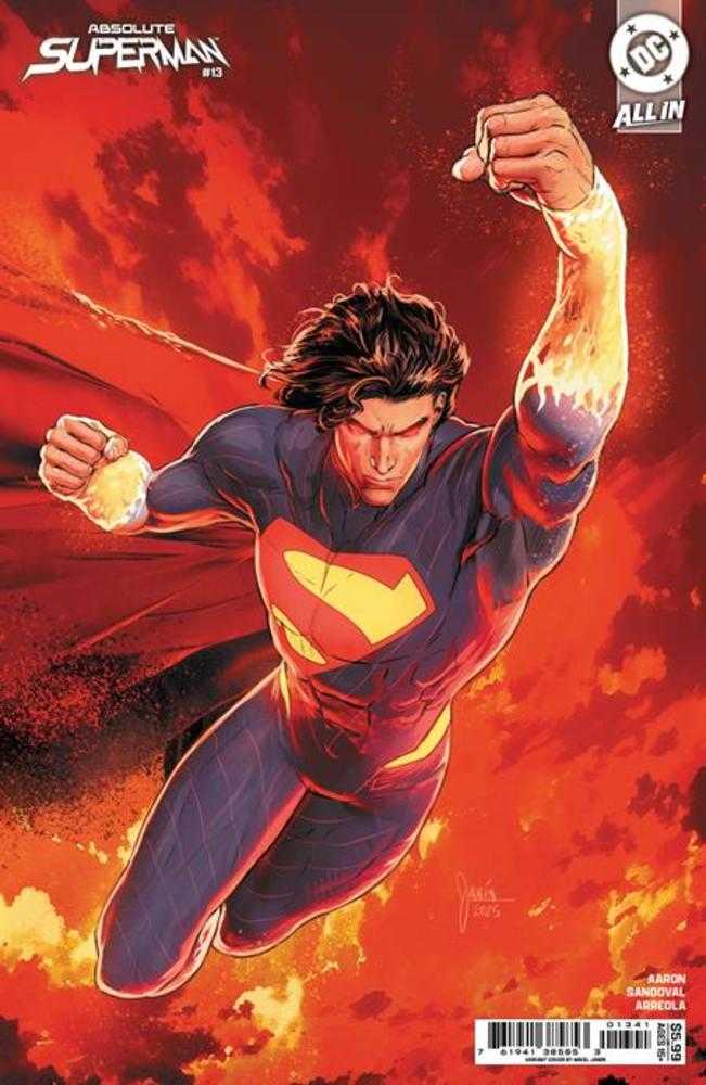 Absolute Superman 13 Cover C Mikel Janin Card Stock Variant - Walt's Comic Shop