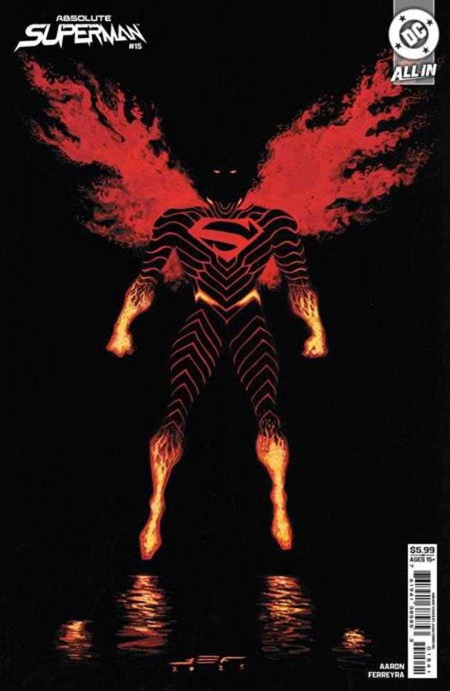 Absolute Superman 15 Cover D Juan Ferreyra Card Stock Variant - Walt's Comic Shop