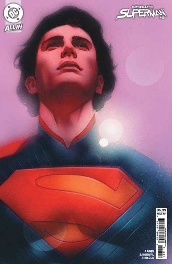 Absolute Superman 18 Cover C Ben Oliver Card Stock Variant - Walt's Comic Shop