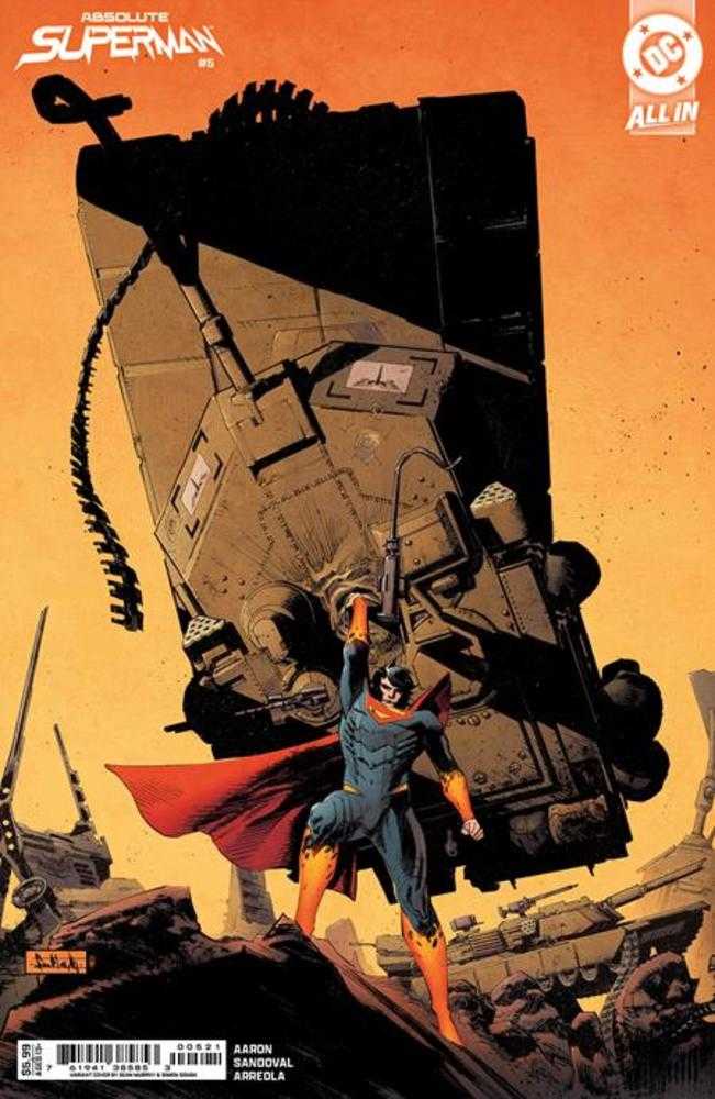 Absolute Superman #5 Cover B Sean Gordon Murphy Card Stock Variant - Walt's Comic Shop