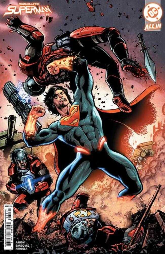 Absolute Superman #5 Cover D 1:25 Darick Robertson Card Stock Variant - Walt's Comic Shop