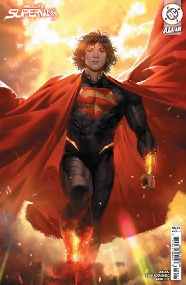 Absolute Superman #6 Cover B Derrick Chew Card Stock Variant - Walt's Comic Shop