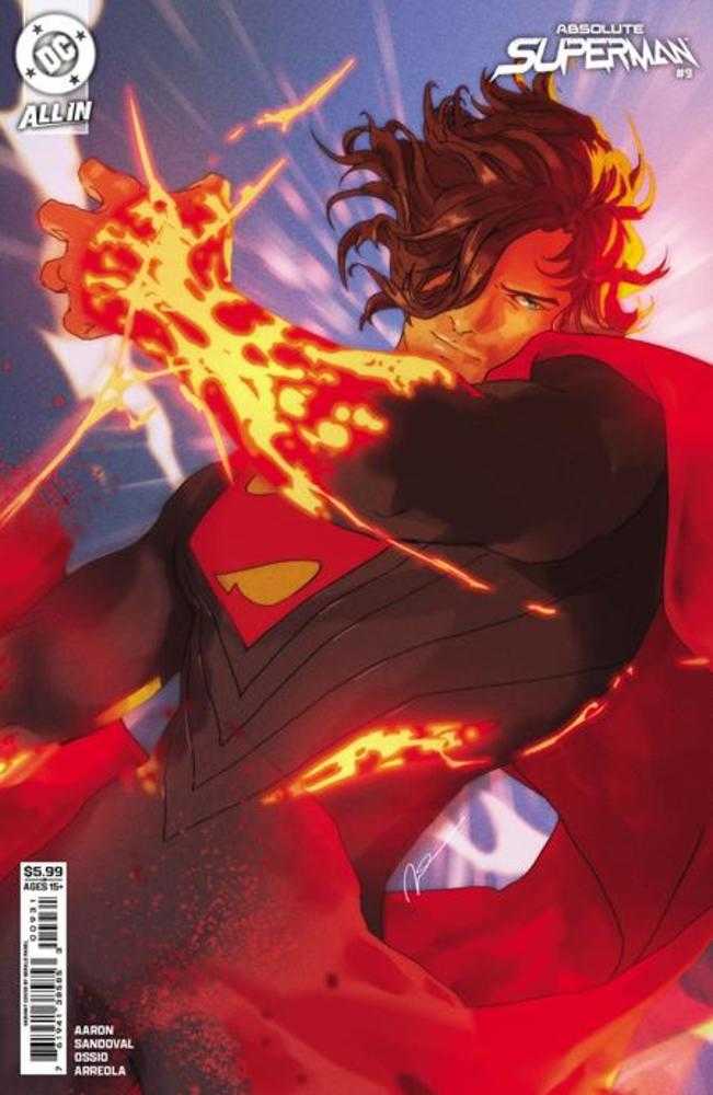 Absolute Superman 9 Cover C Gerald Parel Card Stock Variant - Walt's Comic Shop