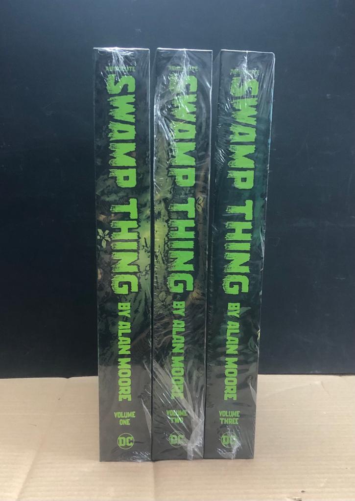 Absolute Swamp Thing by Alan Moore Vol 1, 2, 3 HC Bundle - Walt's Comic Shop