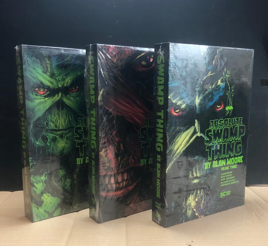 Absolute Swamp Thing by Alan Moore Vol 1, 2, 3 HC Bundle - Walt's Comic Shop