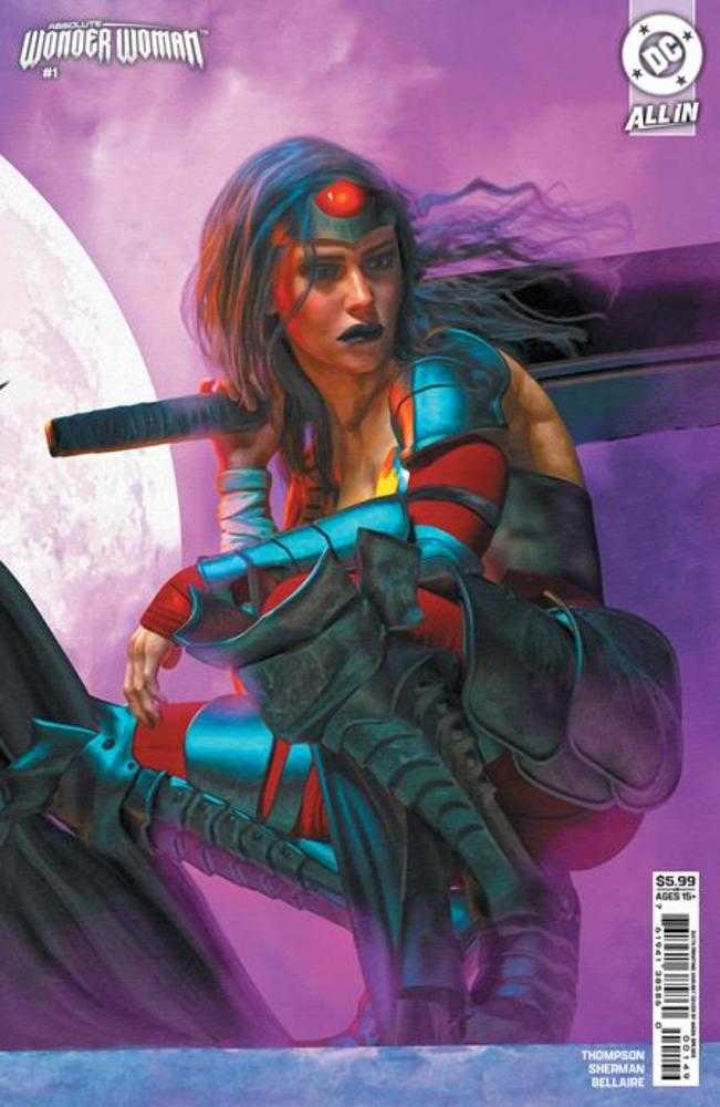 Absolute Wonder Woman 1 6th Print Cover B Mark Spears Connecting Card Stock Variant - Walt's Comic Shop
