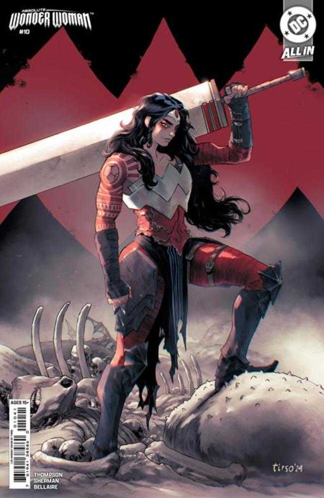 Absolute Wonder Woman 10 Cover D Tirso Card Stock 1:25 Ratio Variant - Walt's Comic Shop