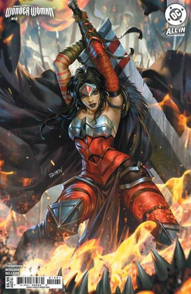 Absolute Wonder Woman 14 Cover B Derrick Chew Card Stock Variant - Walt's Comic Shop