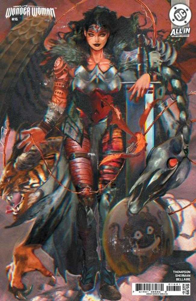 Absolute Wonder Woman 16 Cover E Angela Wu Card Stock Variant - Walt's Comic Shop