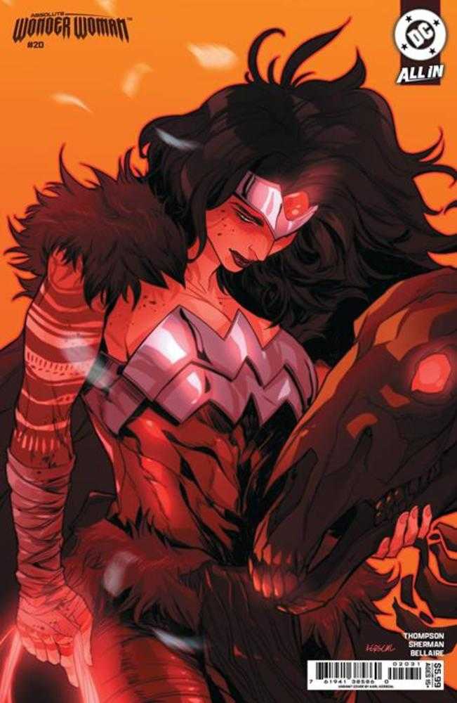 Absolute Wonder Woman 20 Cover C Karl Kerschl Card Stock Variant - Walt's Comic Shop