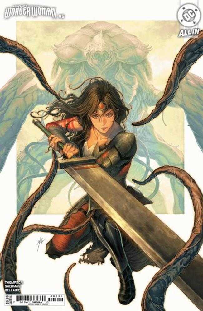 Absolute Wonder Woman #5 Cover B Homare Card Stock Variant *one copy per customer* - Walt's Comic Shop