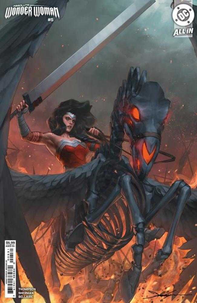 Absolute Wonder Woman #5 Cover C Jeehyung Lee Card Stock Variant *one copy per customer* - Walt's Comic Shop