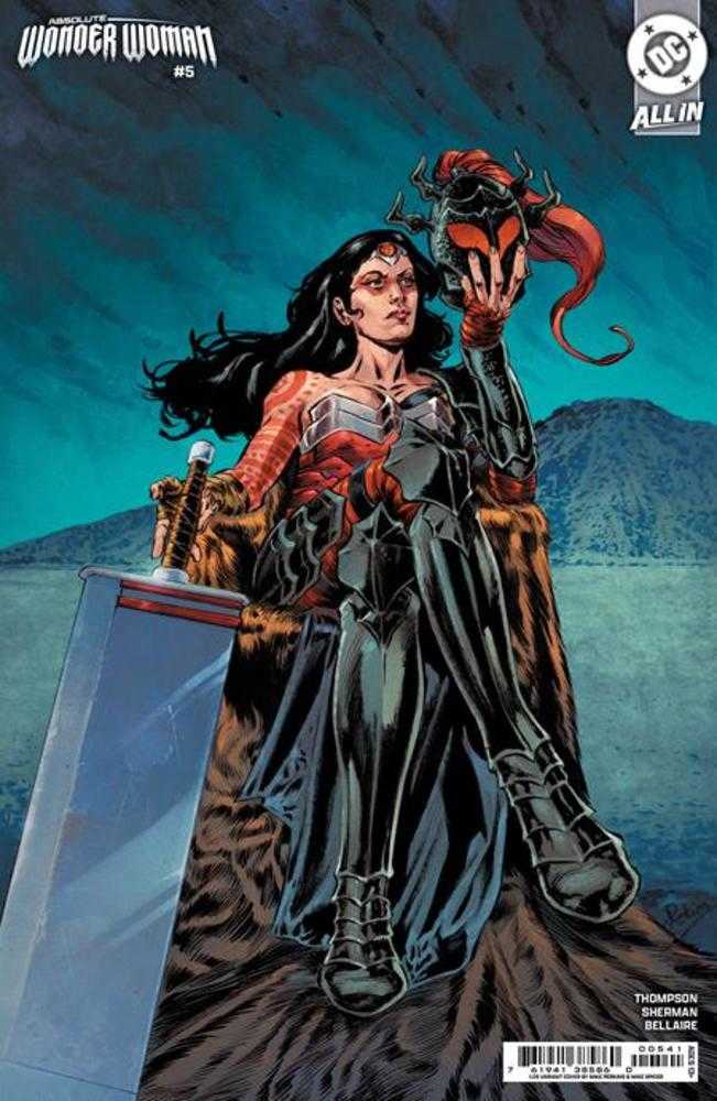 Absolute Wonder Woman #5 Cover D 1 in 25 Mike Perkins Card Stock Variant - Walt's Comic Shop