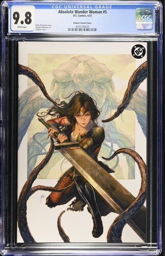 Absolute Wonder Woman 5 Homare cover 1: 50 CGC 9.8 - Walt's Comic Shop