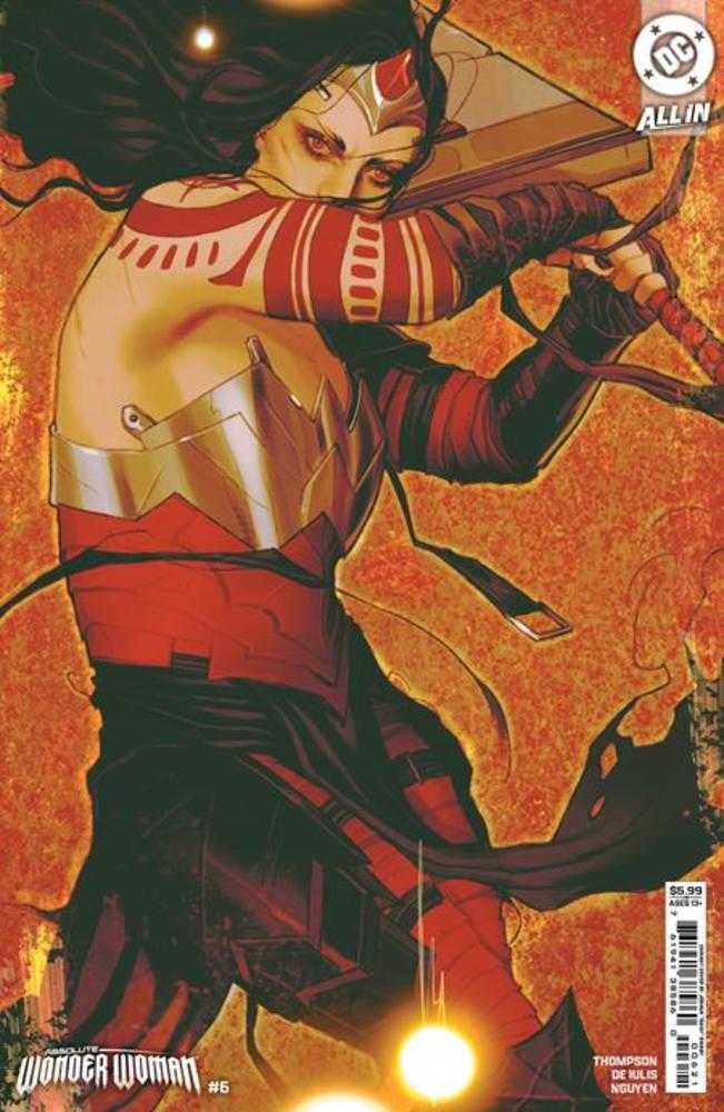 Absolute Wonder Woman #6 Cover D Joshua Sway Swaby Card Stock Variant - Walt's Comic Shop