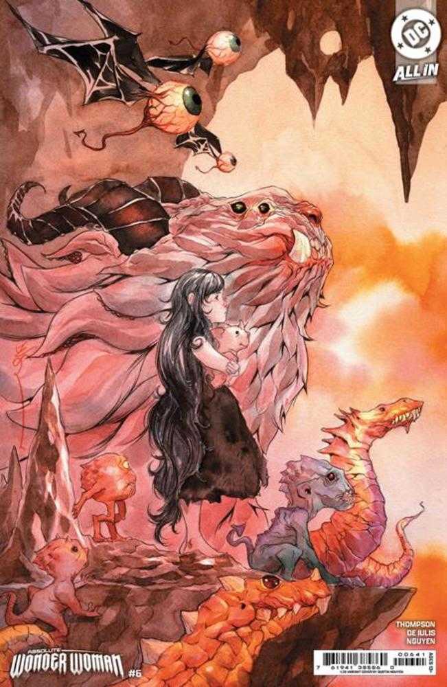 Absolute Wonder Woman #6 Cover F Dustin Nguyen Card Stock 1:25 Ratio Variant - Walt's Comic Shop