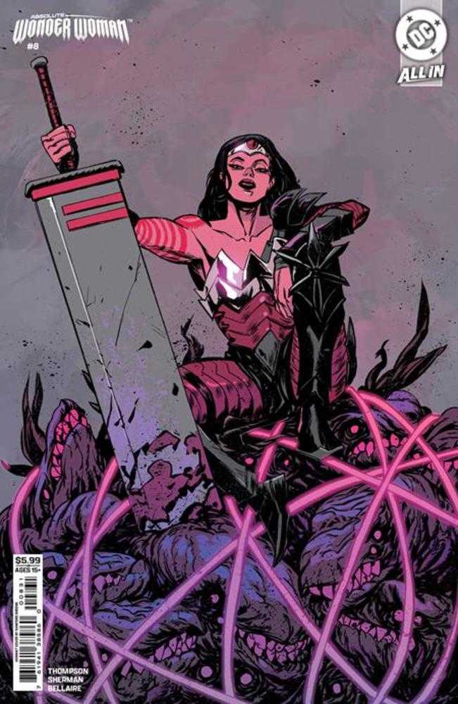 Absolute Wonder Woman 8 Cover C Sanford Greene Card Stock Variant - Walt's Comic Shop