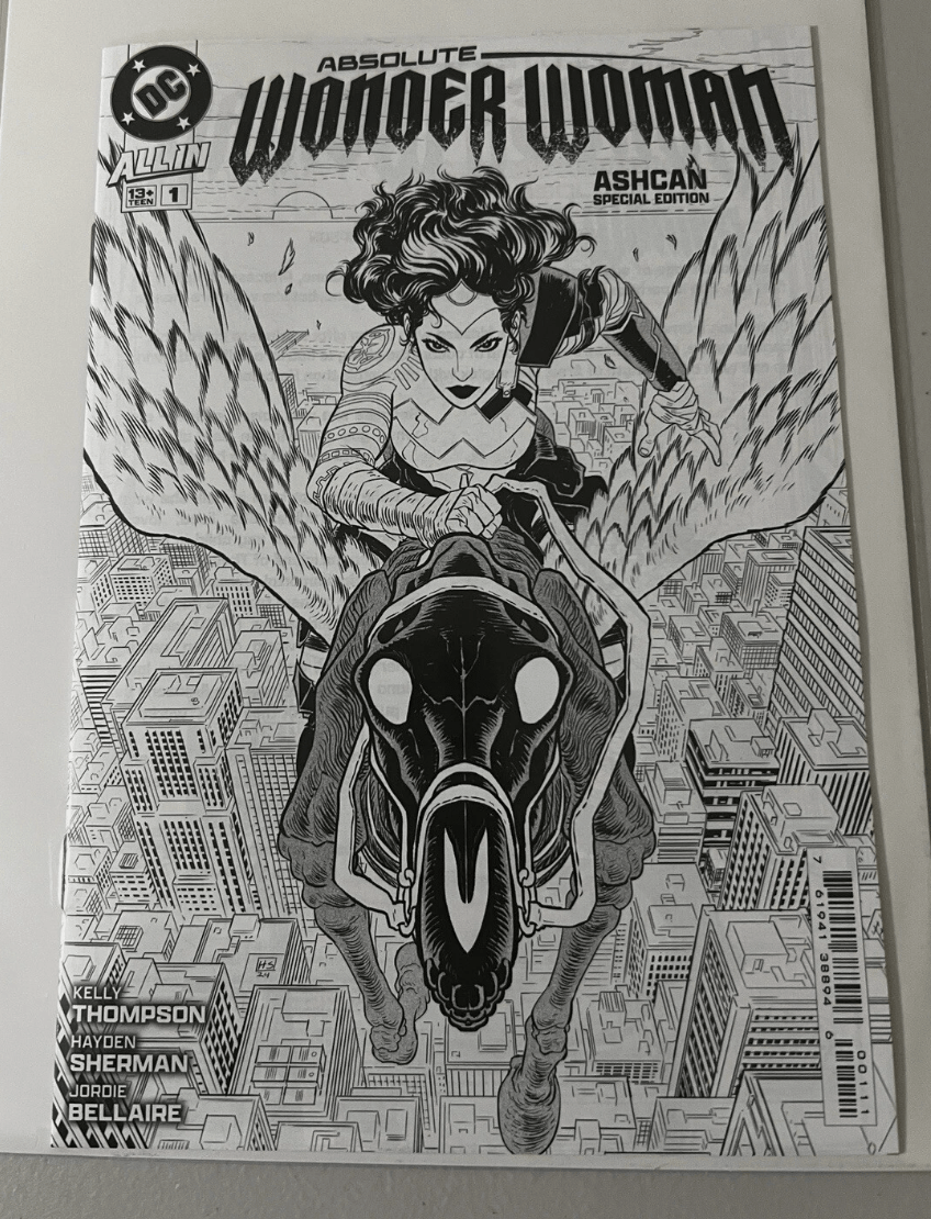 Absolute Wonder Woman/Absolute Superman 1 (2024) Ashcan Retailer Exclusive *rare variant* - Walt's Comic Shop