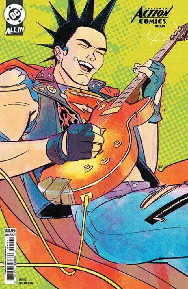 Action Comics 1094 Cover D Annie Wu Punk Rock Card Stock Variant - Walt's Comic Shop