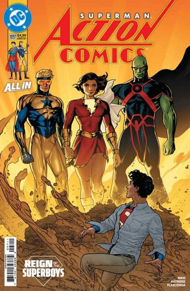Action Comics 1097 Cover A Ryan Sook (The Reign Of The Superboys) - Walt's Comic Shop