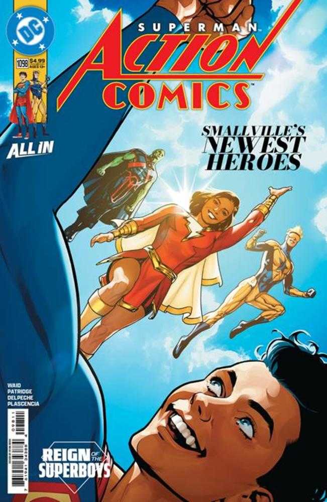 Action Comics 1098 Cover A Ryan Sook (The Reign Of The Superboys) - Walt's Comic Shop