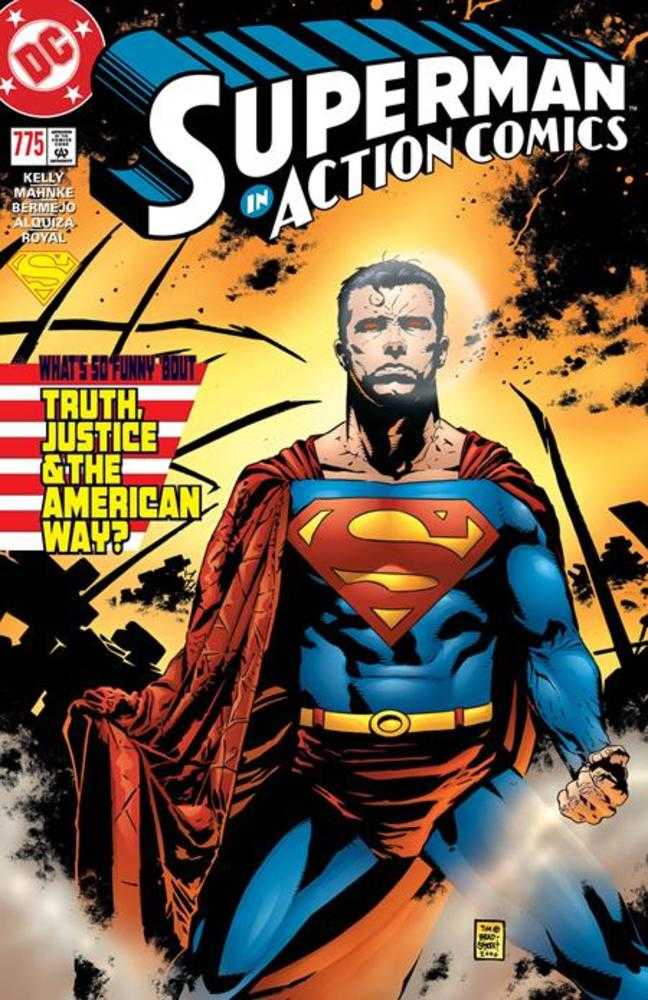 Action Comics 775 Facsimile Edition Cover B Tim Bradstreet Foil Variant - Walt's Comic Shop