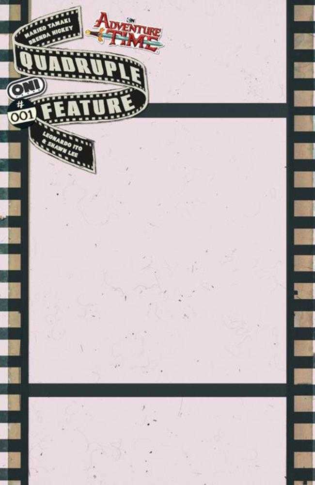 Adventure Time Quadruple Feature 1 (Of 4) Cover C Celluloid Blank Sketch Variant - Walt's Comic Shop