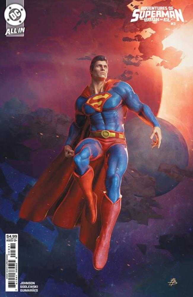 Adventures Of Superman Book Of El 3 (Of 12) Cover C Bjorn Barends Card Stock Variant - Walt's Comic Shop