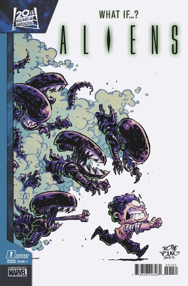 Aliens: What If...? #1 Skottie Young Variant - Walt's Comic Shop