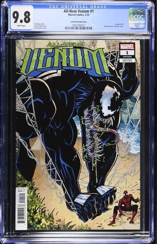 All - New Venom 1 Larsen 1:50 Ratio Variant Cover CGC 9.8 - Walt's Comic Shop