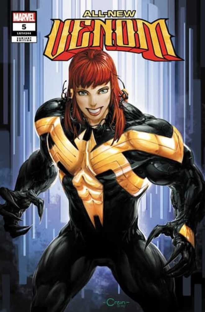 All - New Venom #5 Cover K Clayton Crain Spoiler Polybagged Surprise One Per Store Variant - Walt's Comic Shop