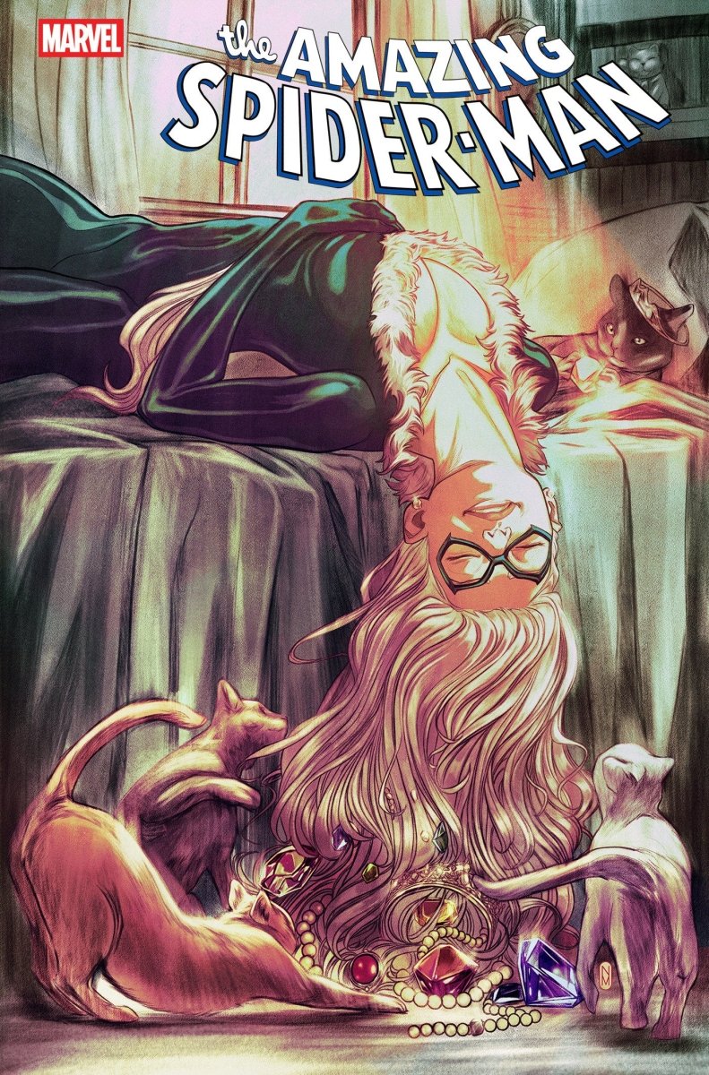 Amazing Spider - Man #1 Nimit Malavia Black Cat Variant - Walt's Comic Shop