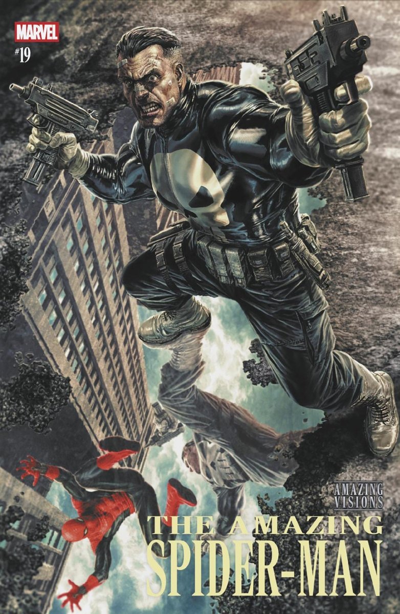Amazing Spider - Man 19 Lee Bermejo Amazing Visions Variant - Walt's Comic Shop