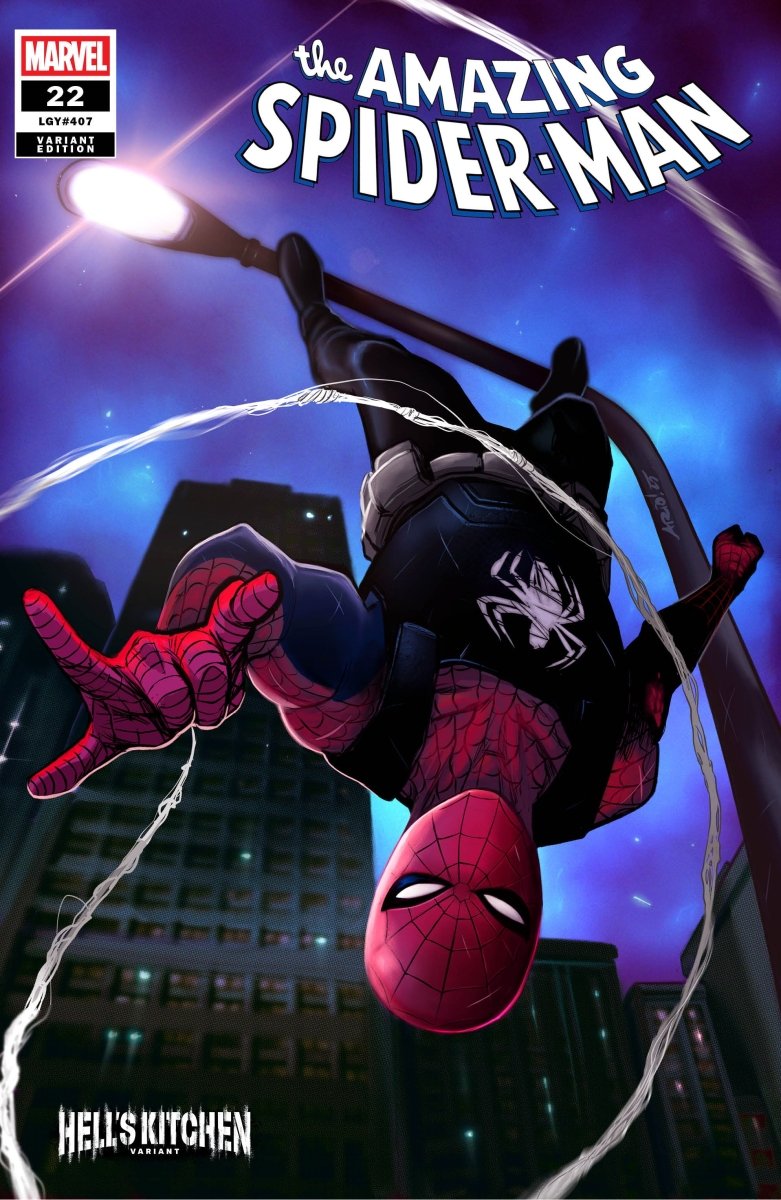 Amazing Spider - Man 22 Ario Anindito Hell's Kitchen Variant - Walt's Comic Shop