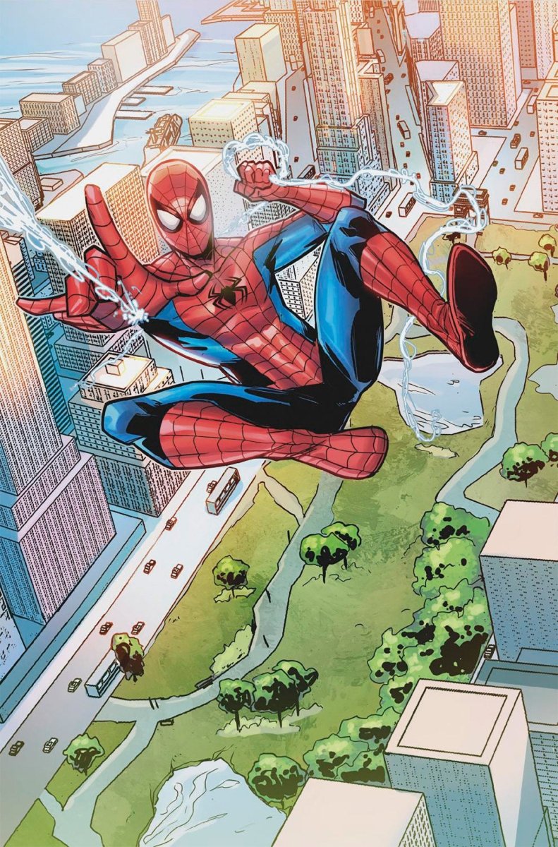 Amazing Spider - Man 28 Roberta Ingranata Magic: The Gathering Full Art 1:50 Ratio Variant - Walt's Comic Shop