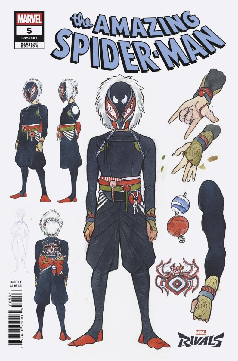 Amazing Spider - Man 5 Peach Momoko Marvel Rivals Variant *one copy per customer* - Walt's Comic Shop