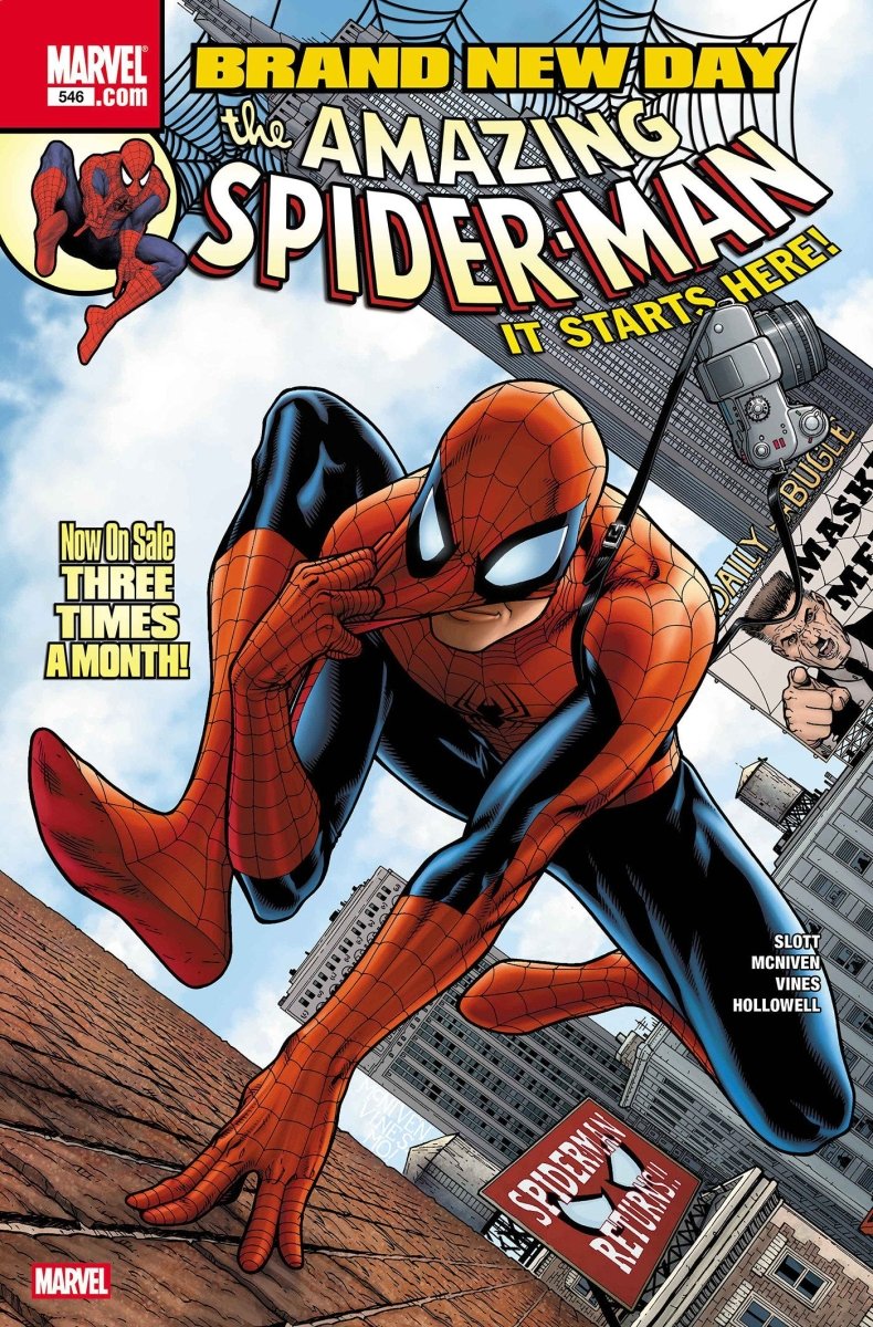 Amazing Spider-Man 546 Facsimile Edition - Walt's Comic Shop