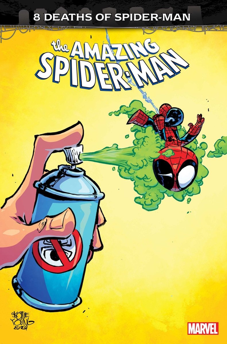 Amazing Spider - Man #62 Skottie Young 8 Deaths Of Spider - Man Variant - Walt's Comic Shop