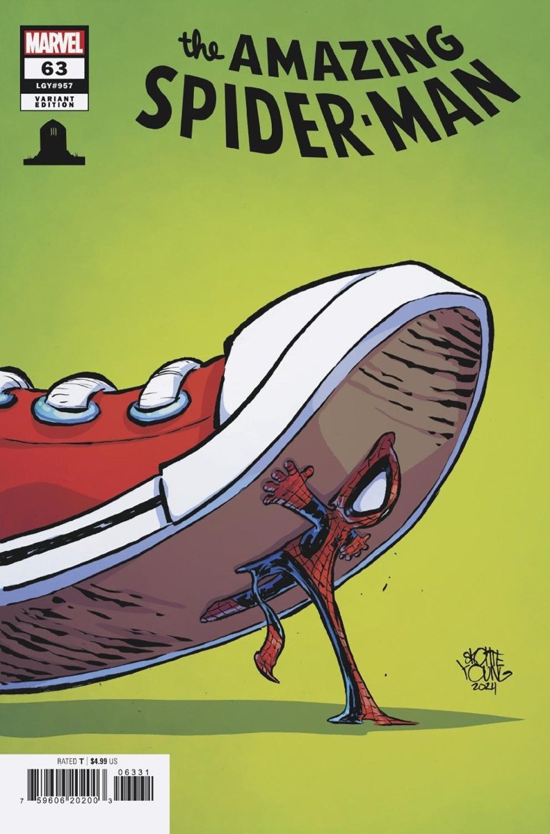 Amazing Spider - Man #63 Skottie Young 8 Deaths Of Spider - Man Variant - Walt's Comic Shop