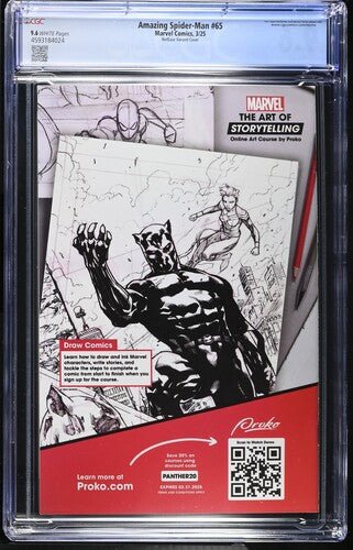 Amazing Spider - Man 65 NetEase Variant Cover CGC 9.6 - Walt's Comic Shop