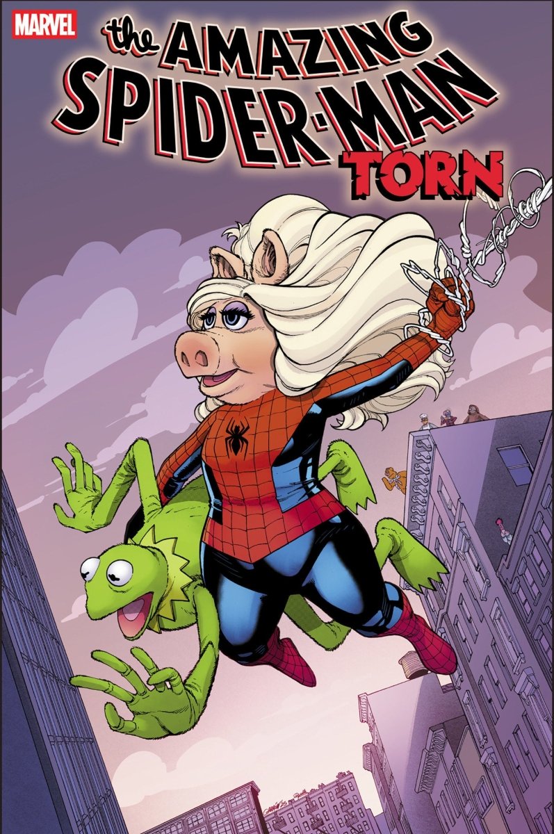 Amazing Spider - Man: Torn 1 Javier Garron Muppets Variant - Walt's Comic Shop